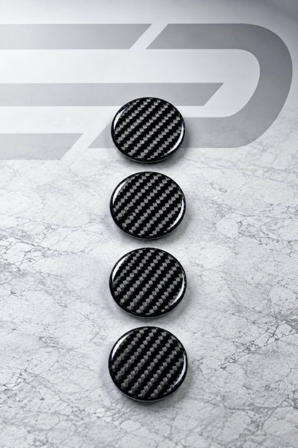 Brake Caliper Caps for Yamaha Tracer 9 / MT-09 (Carbon fiber laminate, Black Matte)